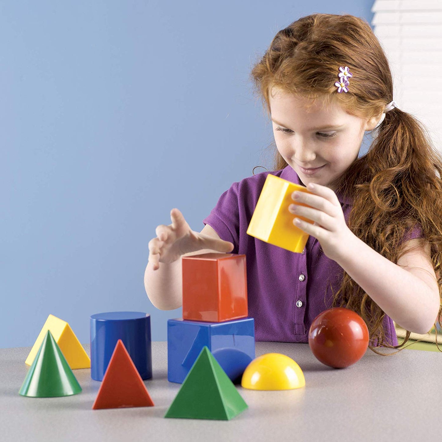 Large Plastic Geo Solids (Set-10)