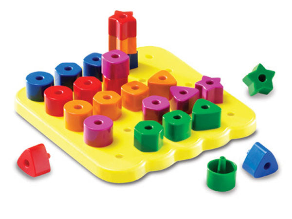 Stacking Shapes Pegboard