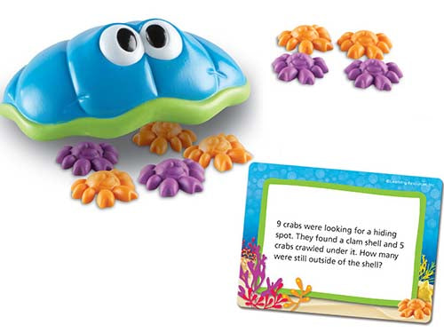 Under the Sea Shells Word Problem Activity Set