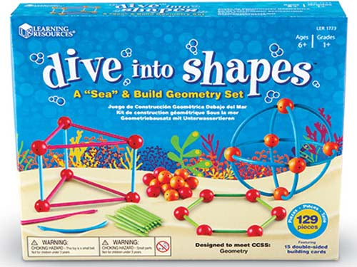 Dive into Shapes! A Sea and Build Geometry Set