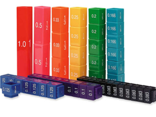 Fraction Tower® 立方體：等效集