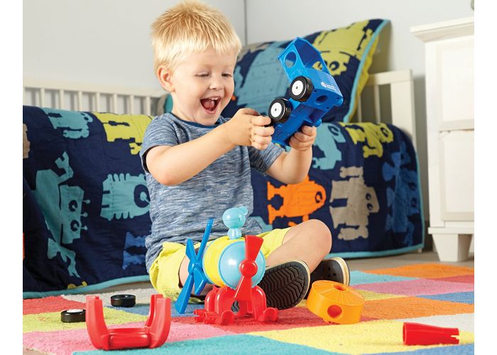1-2-3 Build It!™ Rocket-Train-Helicopter