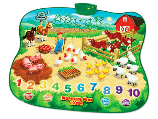 Number Fun Farm 電子說話遊戲墊
