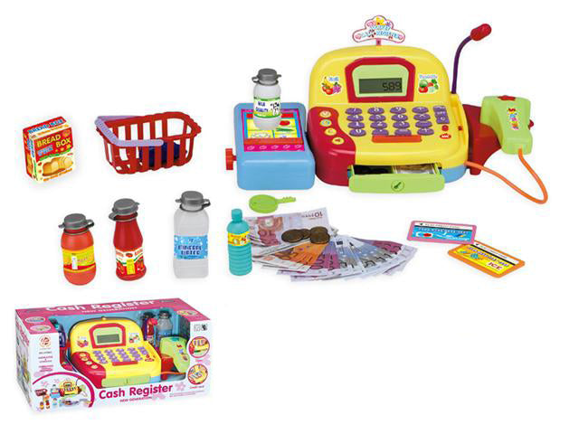Light & sound suits the cash register