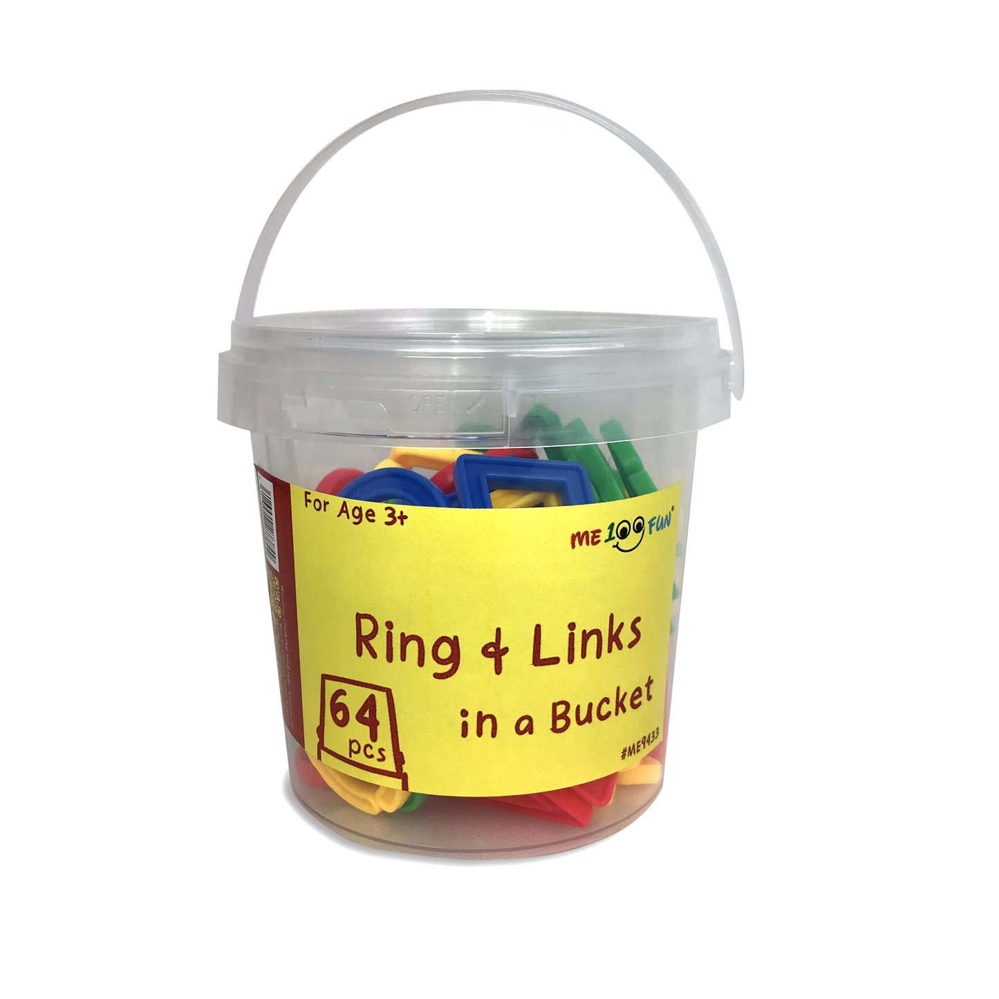 Me100fun Construction Blocks-Rings n Links(Link N Learn)