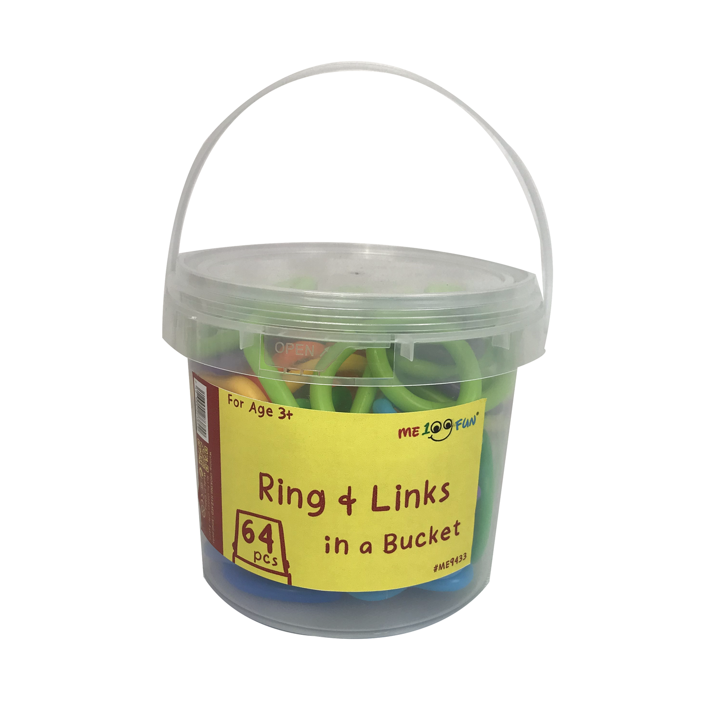 Me100fun Construction Blocks-Rings n Links(Link N Learn)