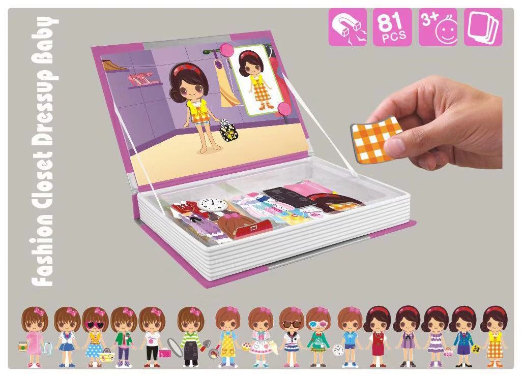 Magnetic Puzzle - Dress-up