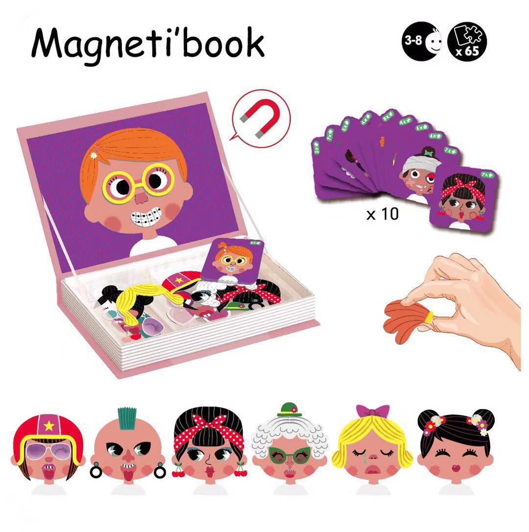 Magnetic Puzzle - Face