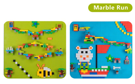 積木牆系列 - Marble Run 積木帶面板