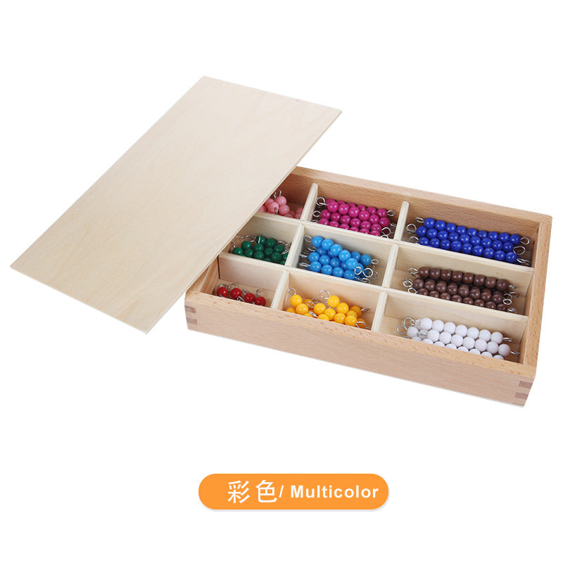 Montessori Beads for Math