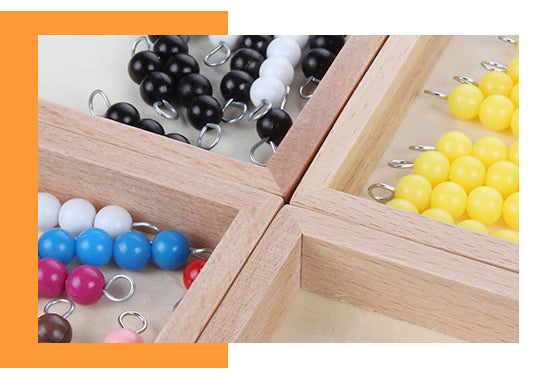 Montessori Beads for Math