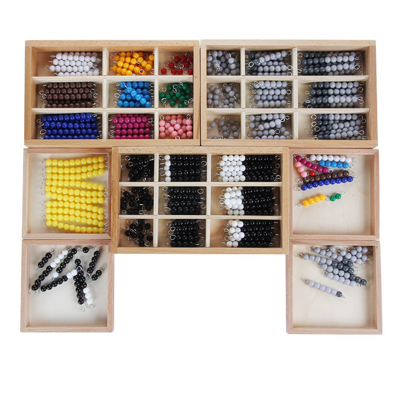 Montessori Beads for Math