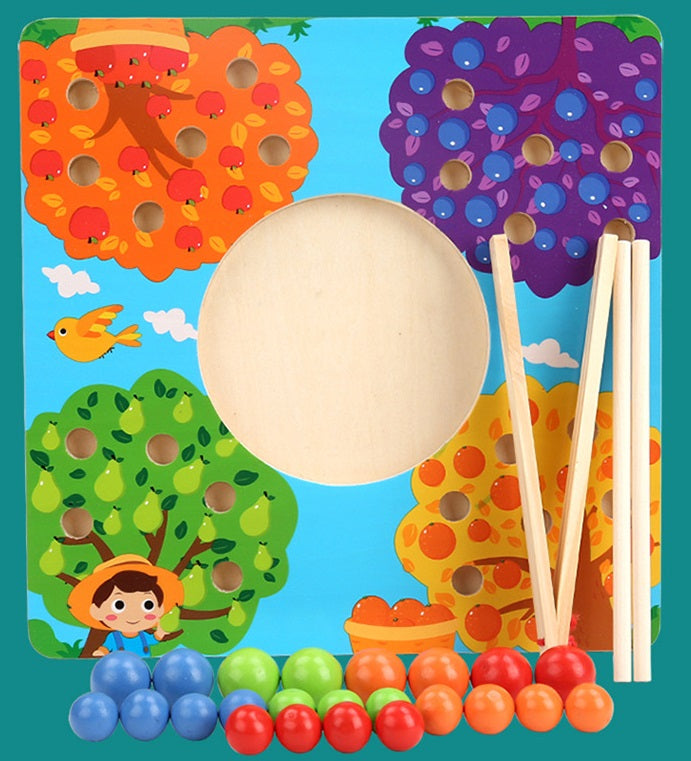 Match and Catch Beads Game