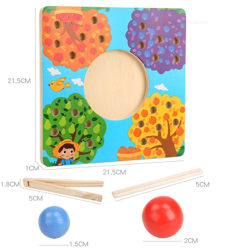 Match and Catch Beads Game