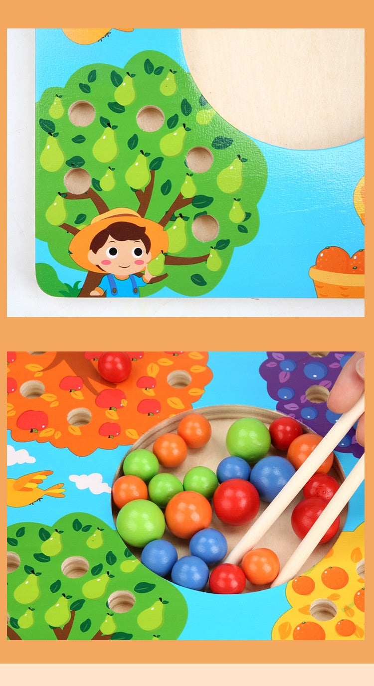Match and Catch Beads Game