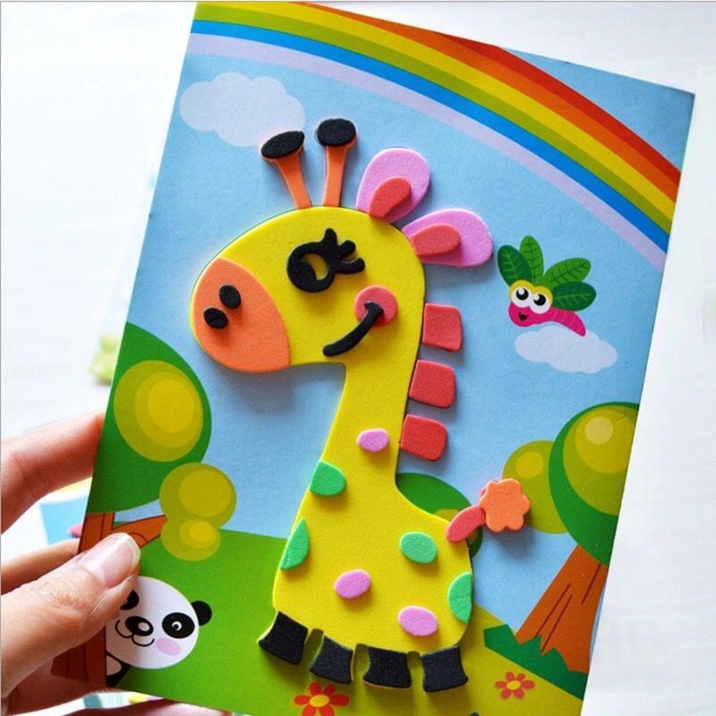 DIY EVA Sticker Craft