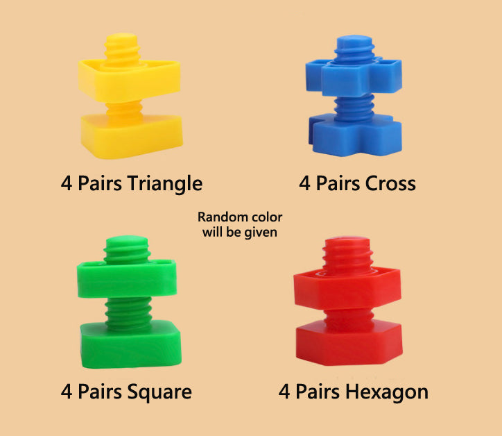 Medium Nuts and Bolts Construction Blocks
