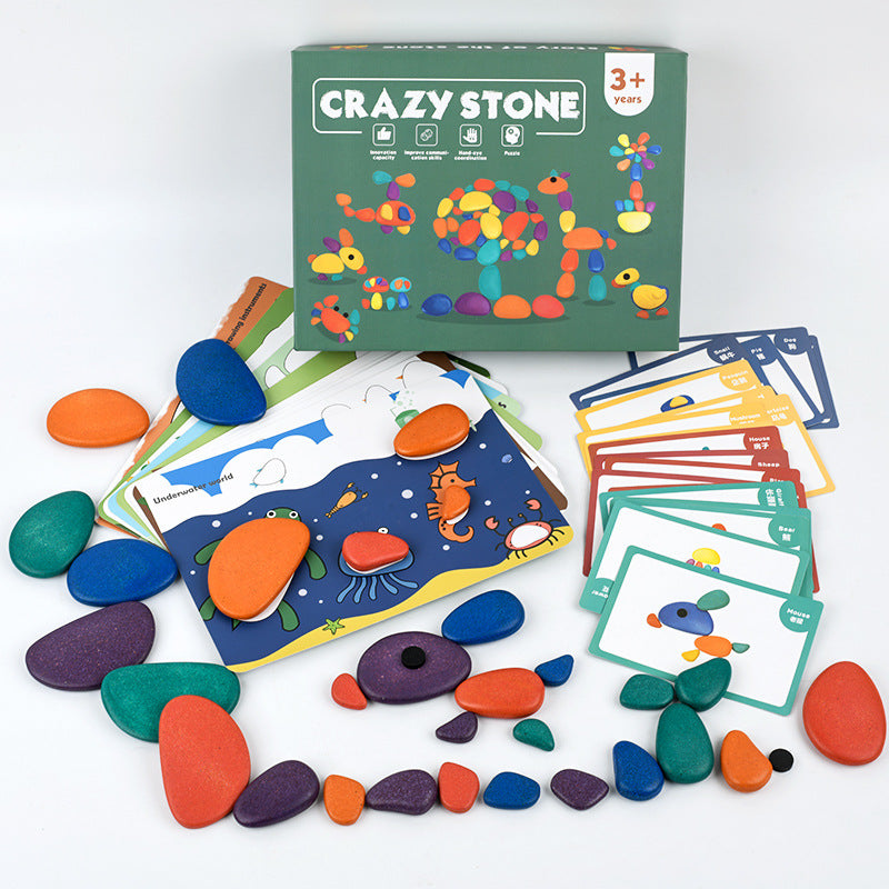 Crazy Stacking Stones (Rainbow Pebbles)