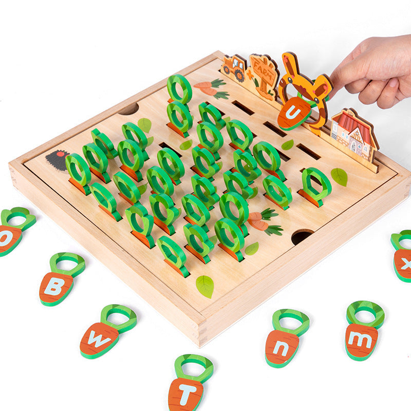 Little Rabbits Pull out Carrots