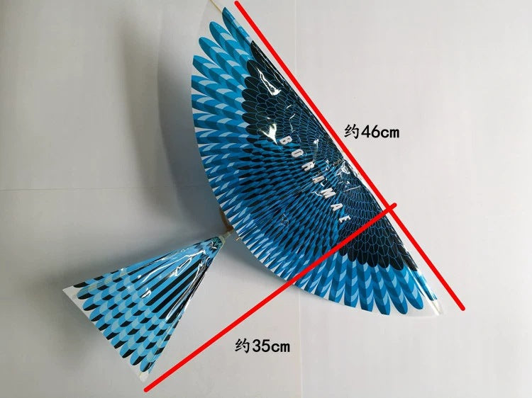 Rubber Band Powered Flapper Flying Bird