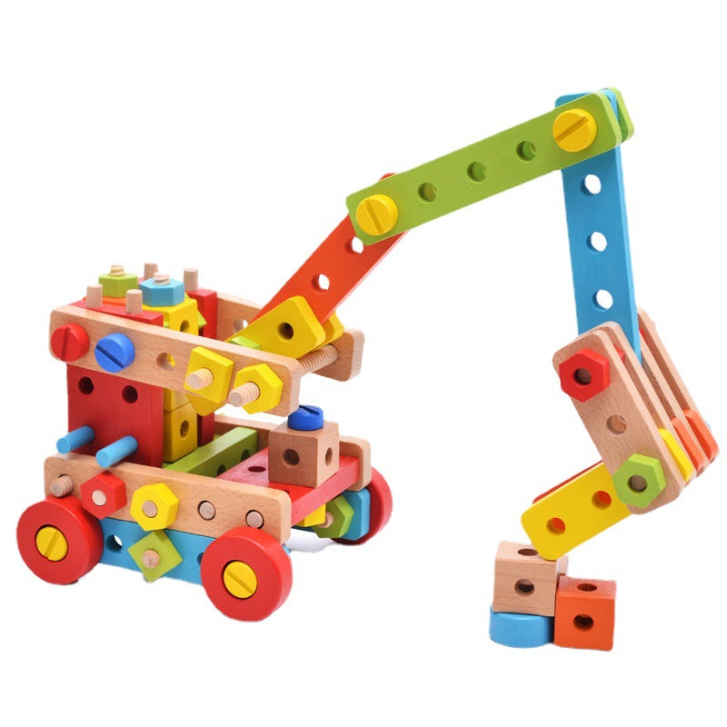 Wooden Nut Sets (138 Pcs)