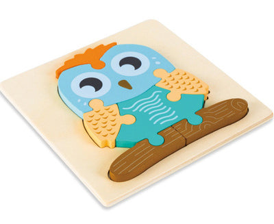 3D Wooden Cartoon Puzzle