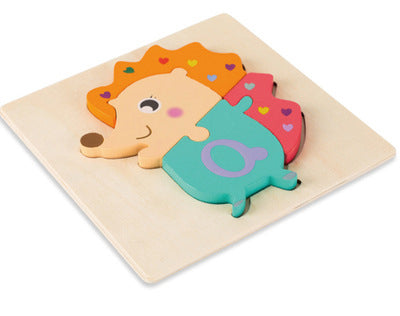 3D Wooden Cartoon Puzzle