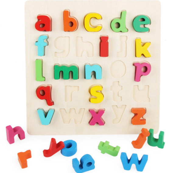 Rainbow Number Alphabet Matching Board