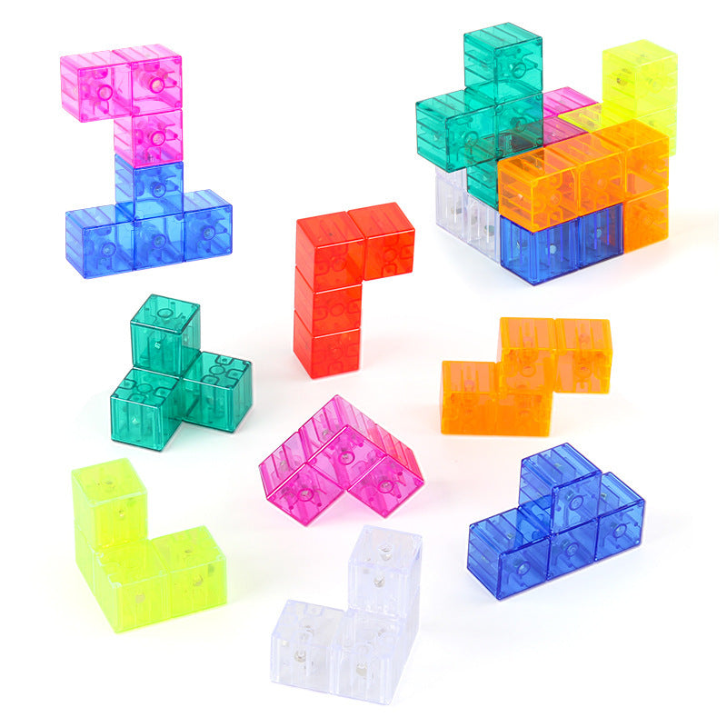 Magnet cube blocks