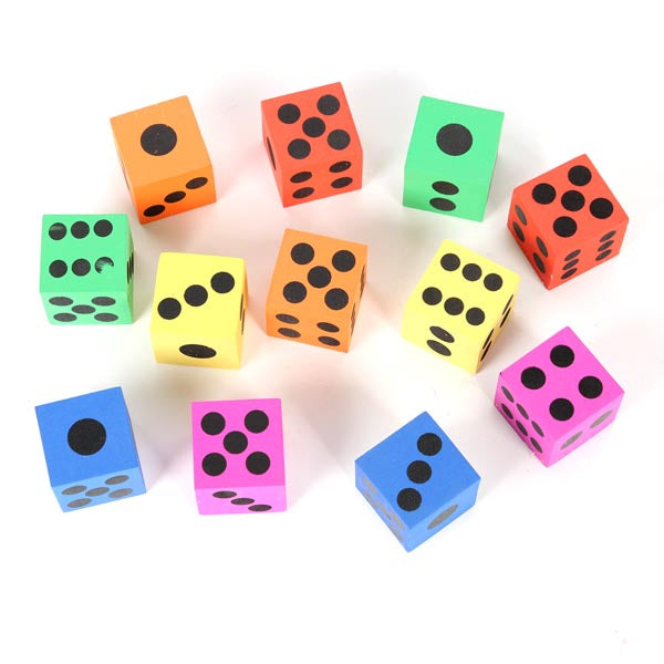 EVA Foam Dice