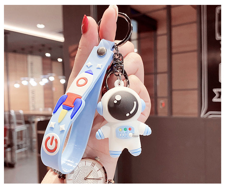 Cartoon Astronaut Keychain