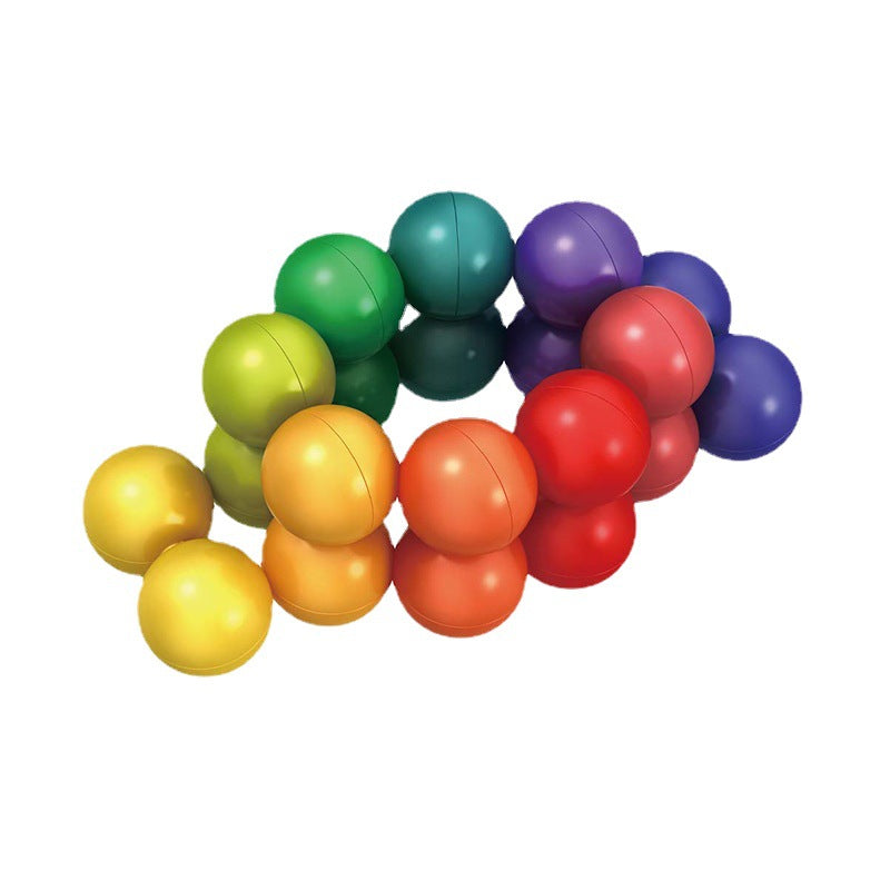Rainbow Puzzle Ball