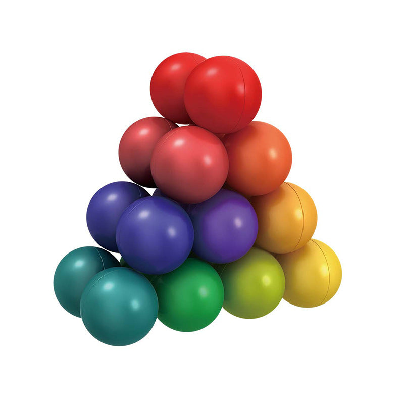 Rainbow Puzzle Ball