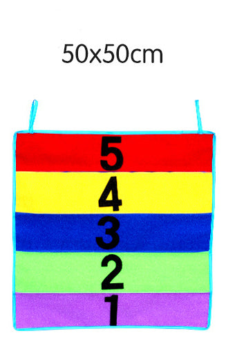 High jump measurement sticky Velcro cloth