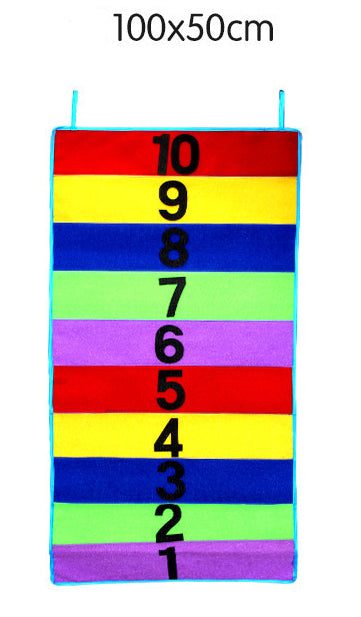 High jump measurement sticky Velcro cloth