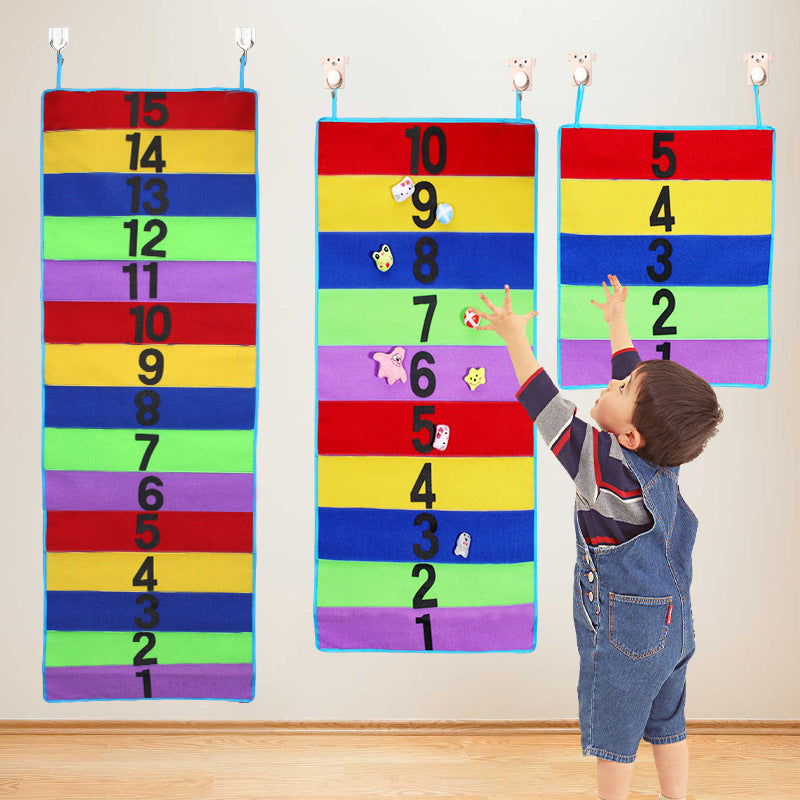 High jump measurement sticky Velcro cloth