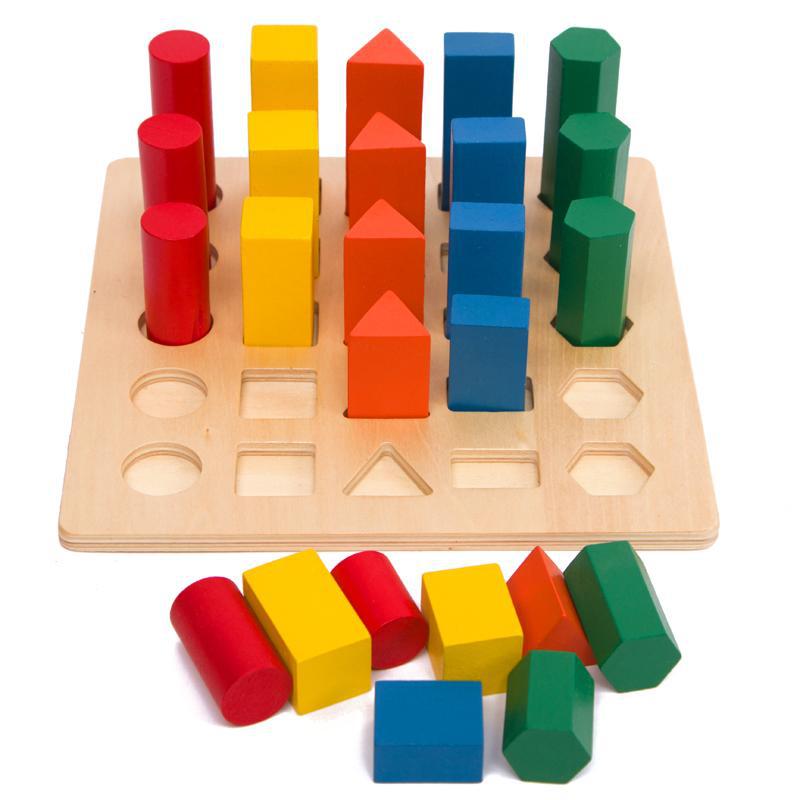 Montessori 5X5 Geometry Ladder