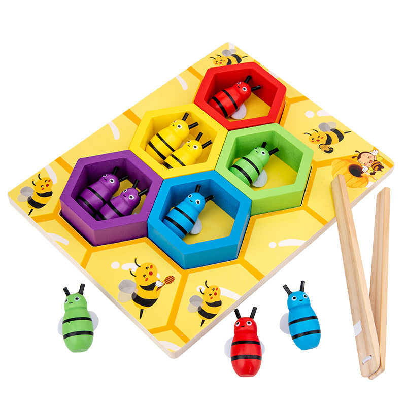 Wooden Honey Bee Box