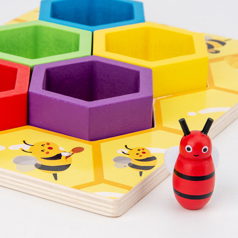 Wooden Honey Bee Box