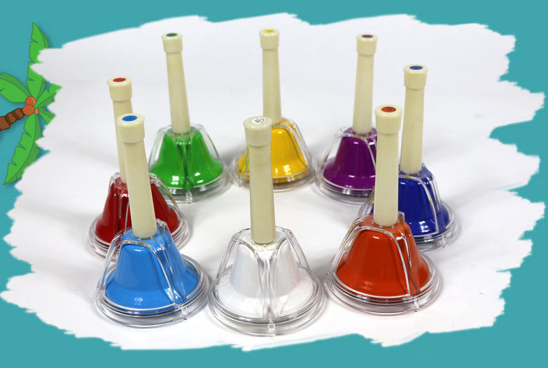 奧福樂器 - Rainbow 8 Note Touch Bells