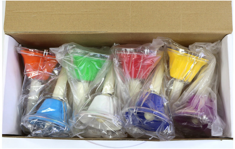 奧福樂器 - Rainbow 8 Note Touch Bells