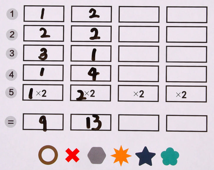 Five in a row Table Game