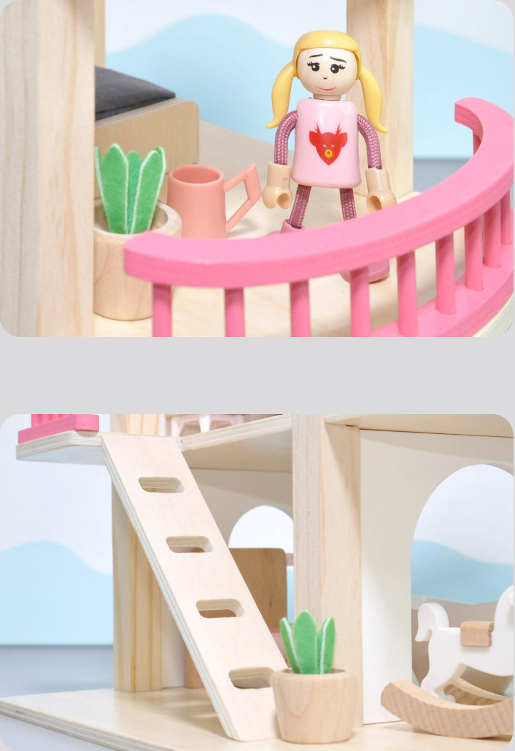 Portable Nordic Doll House