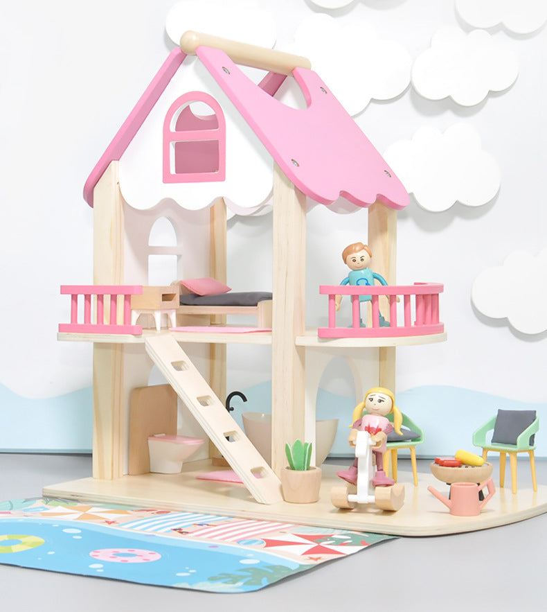 Portable Nordic Doll House