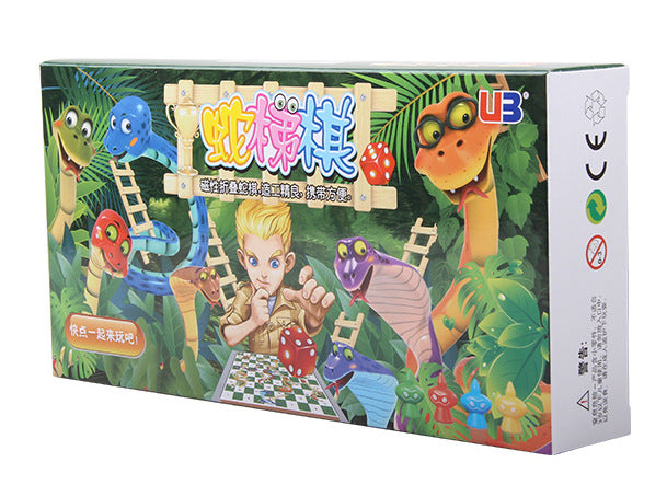 Magnetic Snakes & Ladders Chess