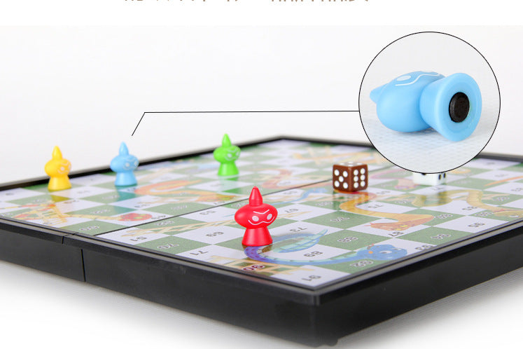 Magnetic Snakes & Ladders Chess