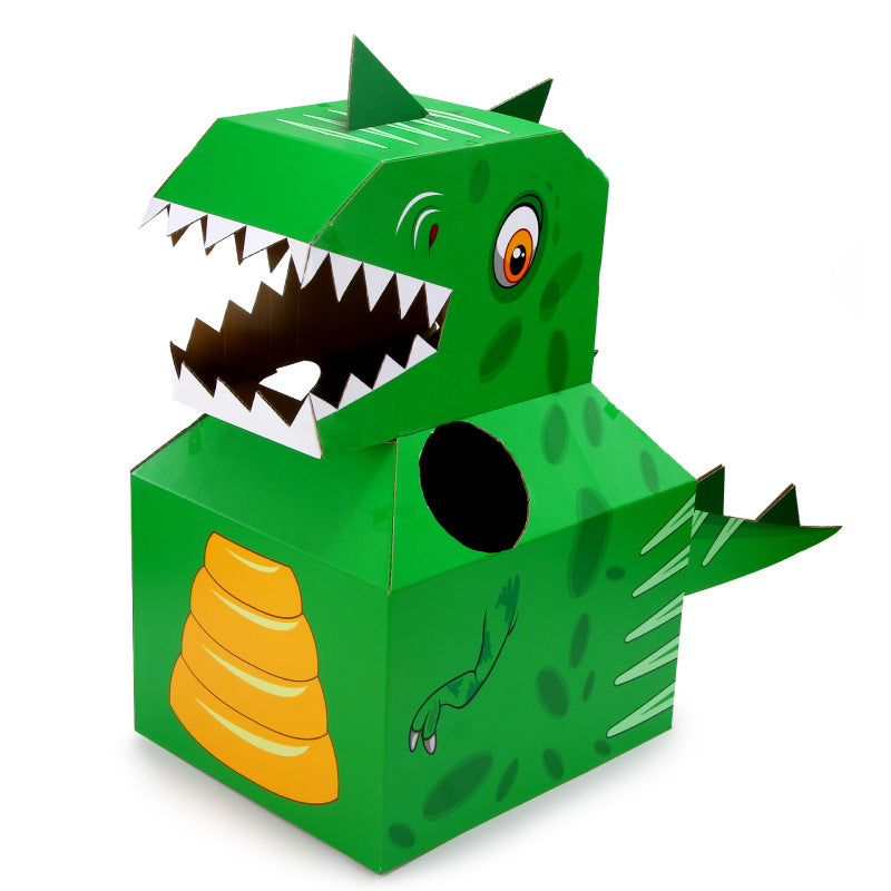 DIY Cardboard Animal Cosplay