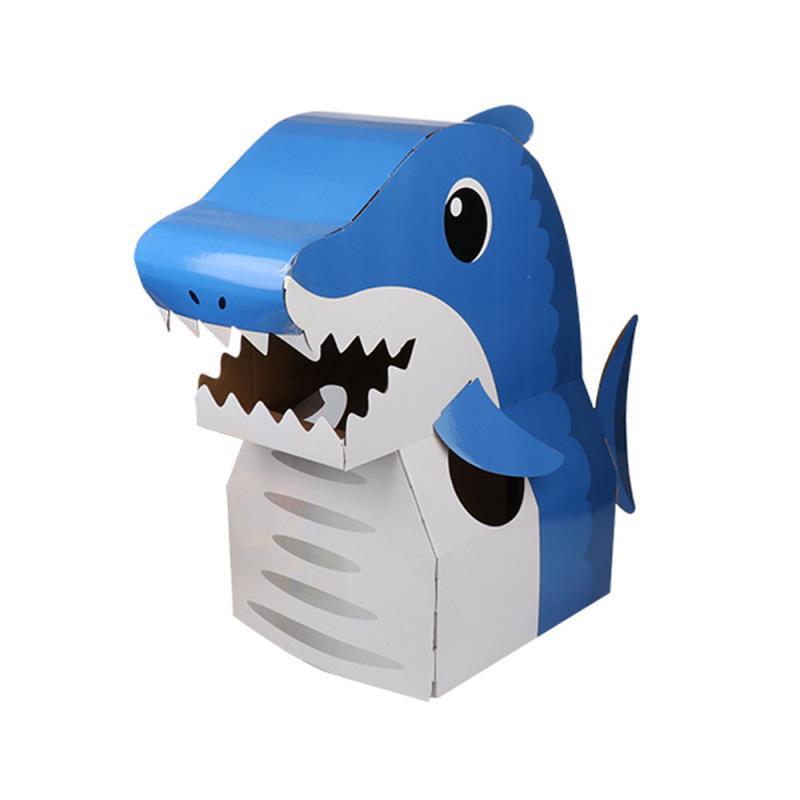 DIY Cardboard Animal Cosplay