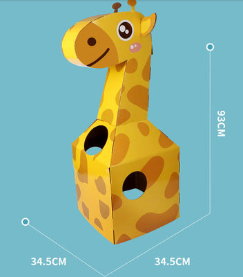 DIY Cardboard Animal Cosplay