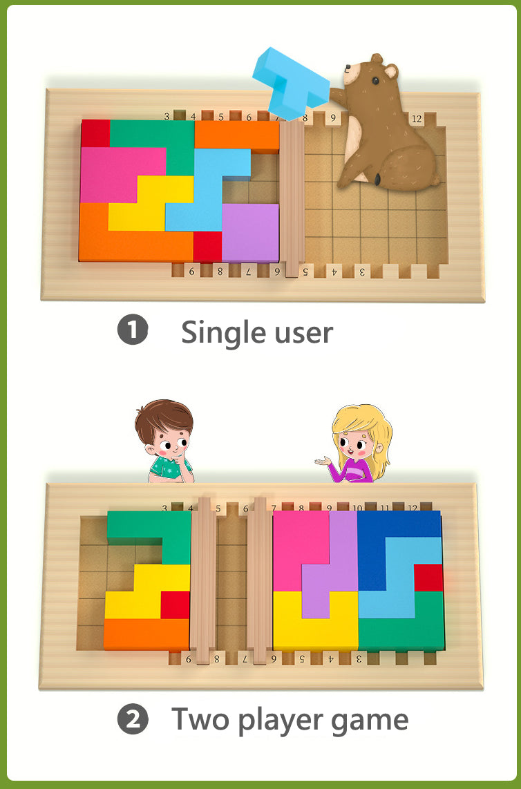 Wooden Family Katamino